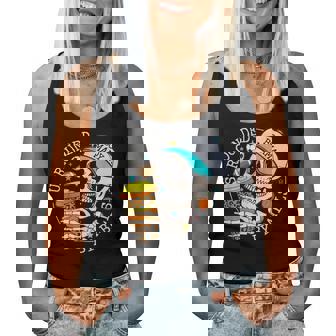 Boy Mama Surrounded By Balls Sports Skull Women Tank Top - Monsterry