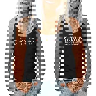 Boy Mom The One Where I'm Outnumbered Mama Mother's Day Women Tank Top - Monsterry