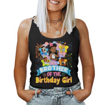 Brother Of Birthday Girl Gracie Birthday Dolls Girl Party Women Tank Top - Seseable