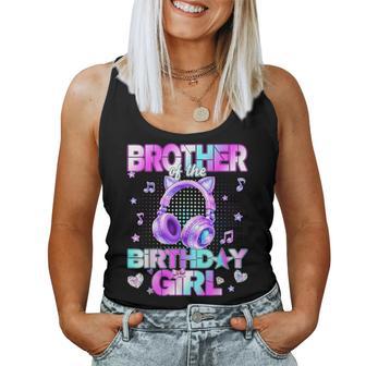 Brother The Birthday Girl K-Pop Family Birthday Party Girls Women Tank Top | Mazezy