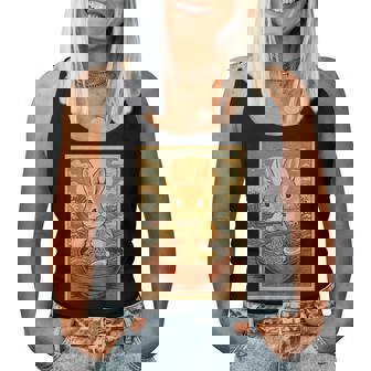 Bunny Ramen Japanese Graphic For Ns Women Tank Top - Thegiftio