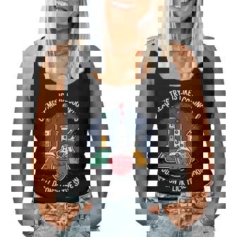 Chemistry Is Like Cooking Student Science Teacher Men Women Tank Top - Monsterry