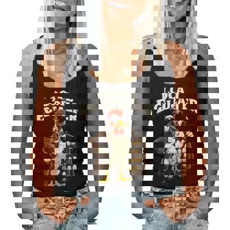 Chicken Farmer Local Egg Dealer Rancher Farm Dad Women Women Tank Top - Thegiftio