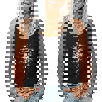 Christian Cross Jesus Christ Christians Women Tank Top - Thegiftio