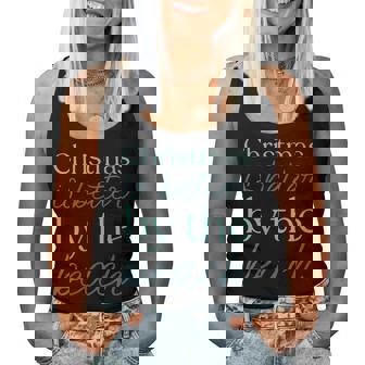 Christmas Is Better By The Beach Women Tank Top | Seseable FR