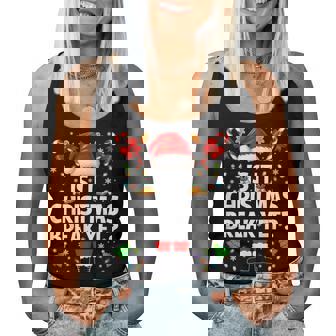 It Is Christmas Break Yet Santa Pjs Pajamas Xmas Teacher Women Tank Top | Seseable CA