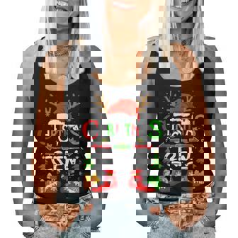 Christmas Crew Santa Matching Family Xmas Party Women Women Tank Top | Seseable CA