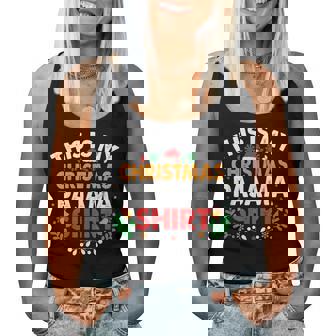 This Is My Christmas Pajama Pjs Xmas Women Women Tank Top - Thegiftio