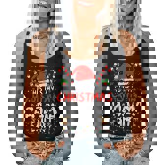 This Is My Christmas Pajama Xmas Pjs Women Women Tank Top - Thegiftio