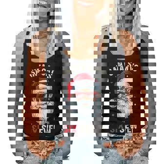 Christmas Santa Says Six Seven 6 7 Meme Xmas Boys Girl Women Tank Top | Seseable CA