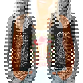 Christmas Y'all Xmas Coquette Cowgirl Let’S Go Girls Howdy Women Tank Top - Monsterry