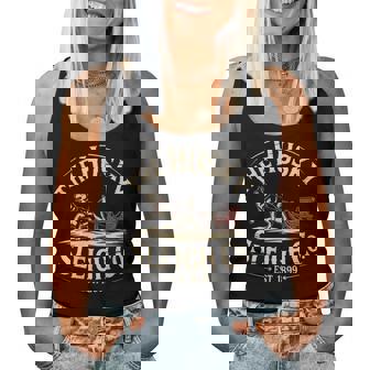 Classic Husky Christmas Dog Lover Retro Style Women Tank Top | Seseable CA