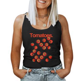 Conception Minimaliste De Tomate Cerise Pour Les Amateurs De Débardeur pour femme - Cadeauxyz
