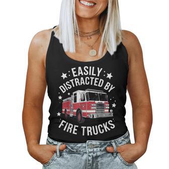 Cool Firefighter For Firemen Firefighter Women Tank Top - Monsterry