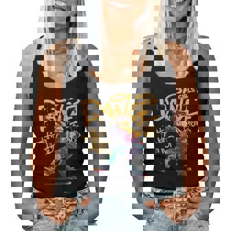 Cool Girls Breakdancing & Hip Hop Music Dancers Graffiti レディースタンクトップ - Kawaiitshirt