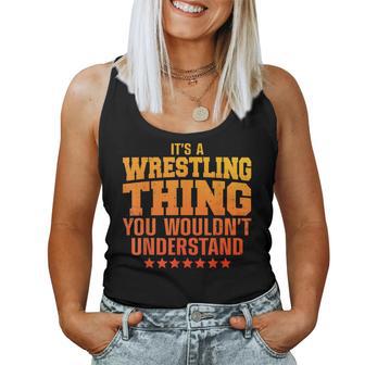 Cool Wrestling For Wrestler Wrestling Fan Women Tank Top - Monsterry