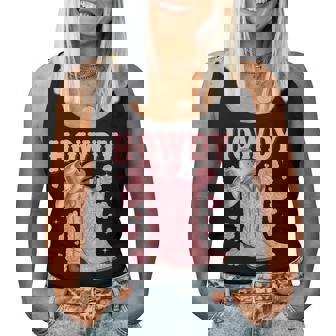 Country Girls Rodeo Woman Pink Cowgirl Howdy Women Tank Top | Mazezy