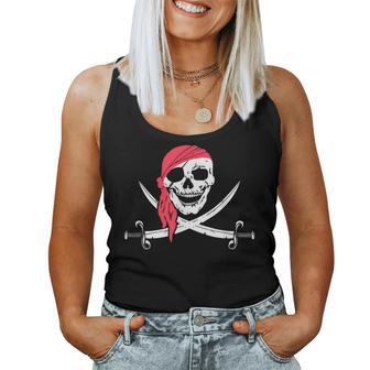 Crâne & Épées Humour Carnaval Homme Costume Pirate Débardeur pour femme - Cadeauxyz