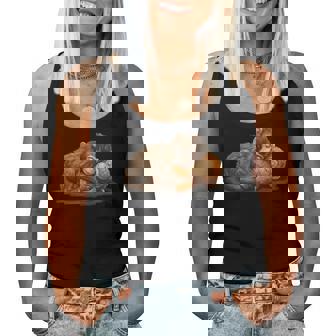 Cute Baby Monkey Punch Meme Women Women Tank Top - Thegiftio