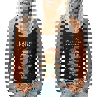 Cute Grandma Gingerbread Family Matching Christmas Women Women Tank Top | Mazezy