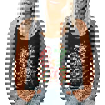 Dabbing Santa Elf Friends Christmas Boys Girls Xmas Dab Women Tank Top - Monsterry