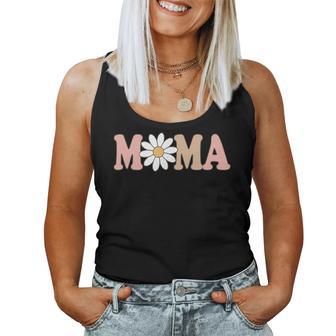 Dad Mama Daisy Wild Flower Bloom One 1St Birthday Wild One Women Tank Top - Thegiftio UK