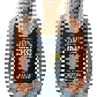 Daddy's Fishing Buddyon Daughter ギフトtシャツ レディースタンクトップ - Kawaiitshirt