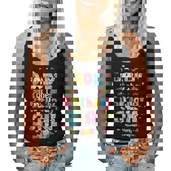 Daddy Of The Birthday Girl Hawaii Family Party Decor Women Tank Top - Monsterry