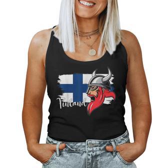 De Finlandia Mapas De Finlandia Bandera Finlandesa Para Es Y Hombres Camiseta sin mangas para mujer - Regaloses