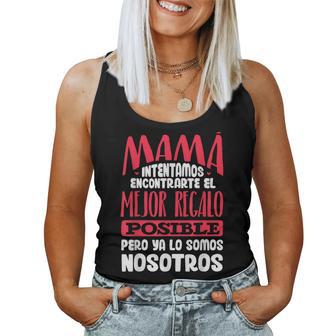 Día De La Madre Es Mamá Hija Hijo Regalo Madre Camiseta sin mangas para mujer - Regaloses