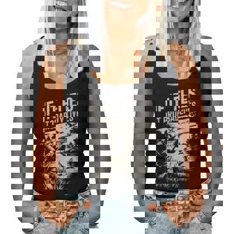 Duck Hunting Retro Vintage If It Flies It Probably Lives Women Tank Top - Monsterry