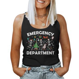 Emergency Department Christmas Nurse Er Nurse Women Tank Top - Thegiftio UK