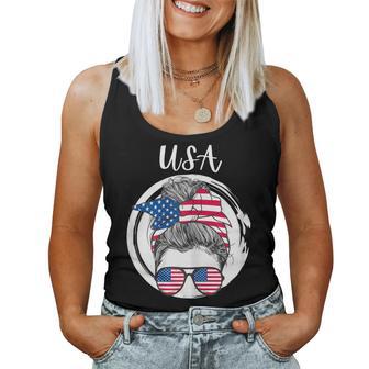 Estados Unidos Bandera Estadounidense Niña De Estados Unidos Es Y Niñas Estadounidenses Camiseta sin mangas para mujer - Regaloses