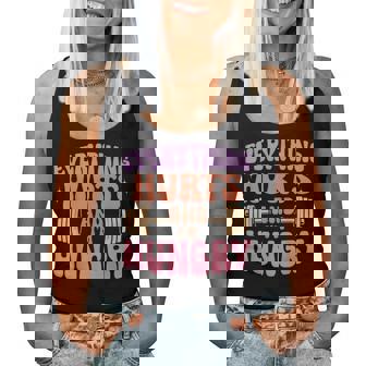 Everything Hurts And I'm Hungry Fitness Ragazze Pesi Canotta da donna - Novitaregali