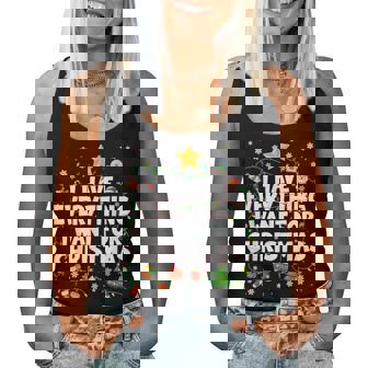 I Have Everything I Want For Christmas Couple Xmas Women Women Tank Top | Mazezy