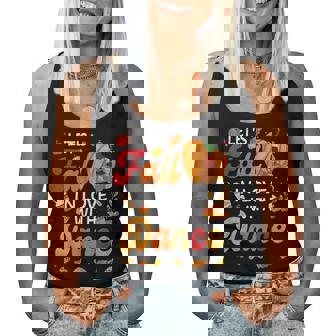 Lets Fall In Love With Dance Teacher Thanksgiving Women Tank Top | Mazezy