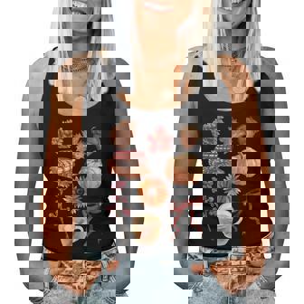 Fall Watercolor Aesthetic Vibes Women Tank Top | Seseable CA