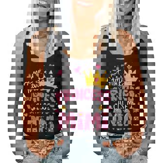 My Favorite Princess Calls Me Mimi Cute Grandma Women Tank Top | Seseable UK