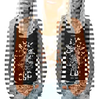 Feral Moms Social Club Feral Wife Trendy Mom Life Mama Women Tank Top - Monsterry