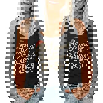 67 Christmas Math Teacher Six Seven Numbers Meme Xmas Women Tank Top - Thegiftio