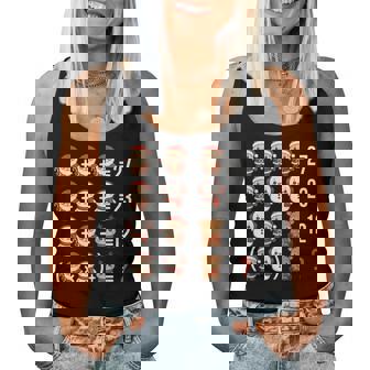 67 Meme Christmas Math Teacher Santa Six Seven Women Tank Top | Seseable UK