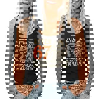 67 Meme Skeleton In The Coffin Retro Christmas Squad Women Tank Top - Thegiftio