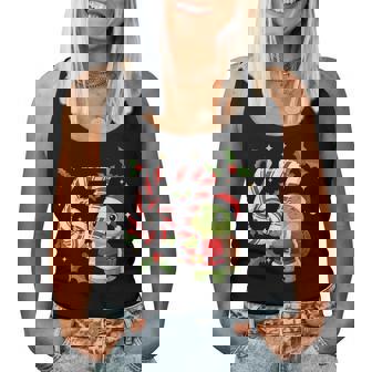 67 Meme Turtle Christmas Pjm Family Matching Women Tank Top | Mazezy