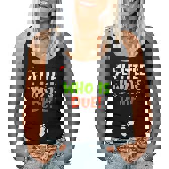 Christmas Pregnancy Announcement New Mom Est 2026 Women Tank Top | Mazezy