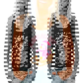 Cute Girls Christmas Matching Family Holiday Women Tank Top - Seseable