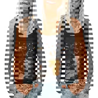 Dachshund Drinking Iced Coffee Dog Meme Women Tank Top - Thegiftio