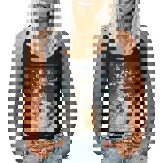 French Bulldog Drinking Iced Coffee Dog Meme Women Tank Top | Seseable CA