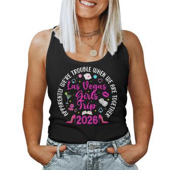 Las Vegas Girls Trip 2026 Girls Vacation Las Vegas Women Tank Top | Mazezy