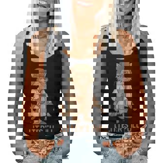 Litter’S Full Cat Coffee Christmas Cat Mom Cat Lover Women Tank Top | Mazezy