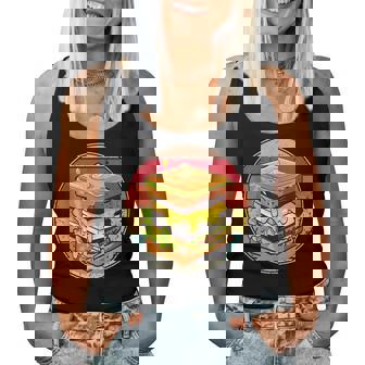 Sandwich Vintage Fast Food Lover Girls Men Women Tank Top | Seseable CA